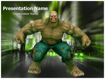 Hulk Free Ppt Template