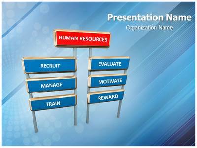 Human Resource Management Editable PowerPoint Template