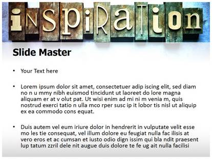 Inspirational Free Ppt Template Slide1