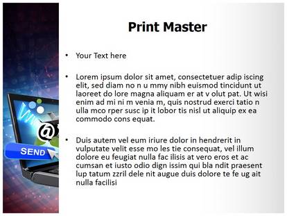 Laptop Free Ppt Template Slide1