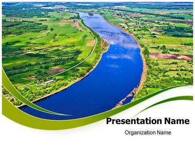River Editable PowerPoint Template