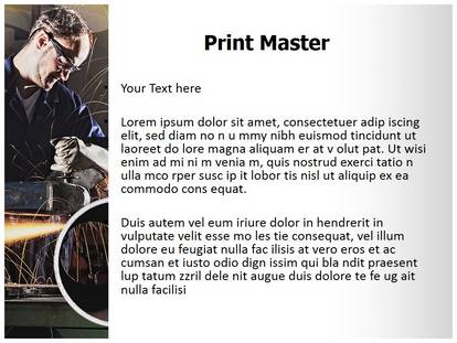 Steel Industry Free Ppt Template Slide1