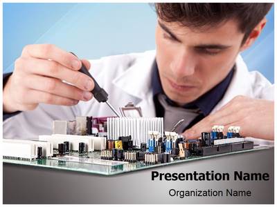 Computer Engineer Editable PowerPoint Template