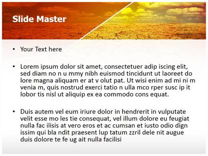 Drought Free Ppt Template Slide1
