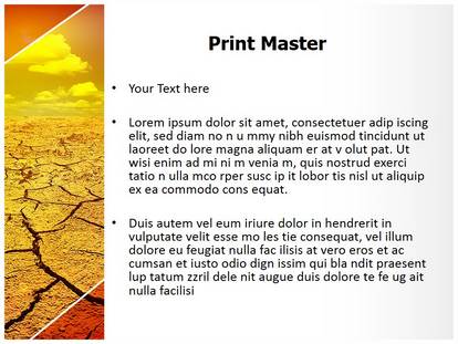 Drought Free Ppt Template Slide1