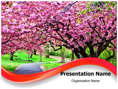 Blossoms Free Ppt Template