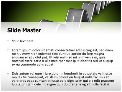 Tough Road Ahead Free Ppt Template Slide1