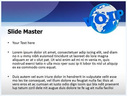 Voip Free Ppt Template Slide1