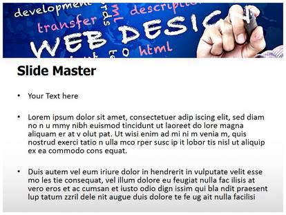 Web Design Free Ppt Template Slide1