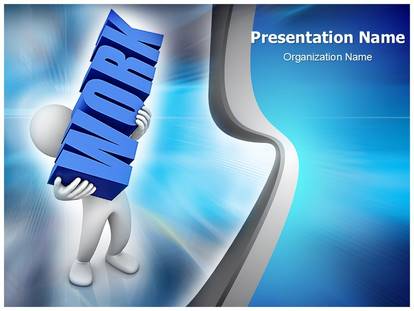 Workplace Work Load Free Ppt Template