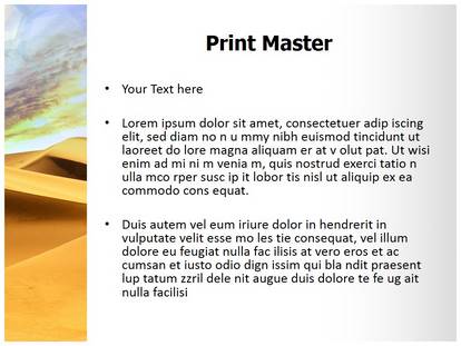 African Desert Free Ppt Template Slide1