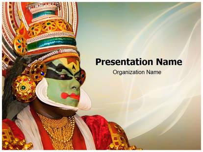Kathakali Tradional Dance Free Ppt Template