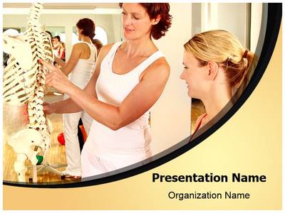 Osteoporosis Exercises Editable PowerPoint Template