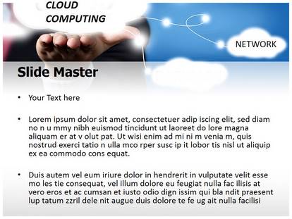 Cloud Computing Free Ppt Template Slide1