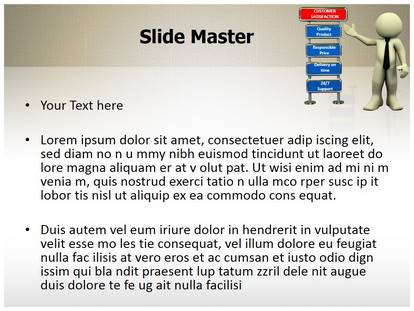 Customer Satisfaction Free Ppt Template Slide1