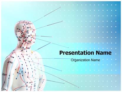Free Alternative Medicine Acupuncture Medical Powerpoint Template For Medical Powerpoint Presentations