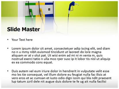 Filling Station Free Ppt Template Slide1