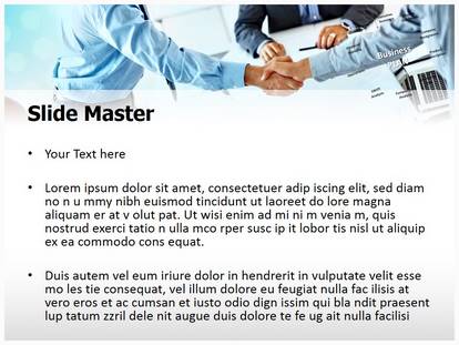 Business Deal Free Ppt Template Slide1