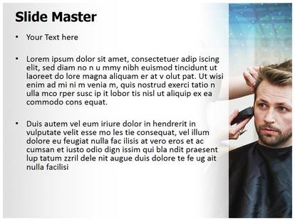 Hair Stylist Free Ppt Template Slide1
