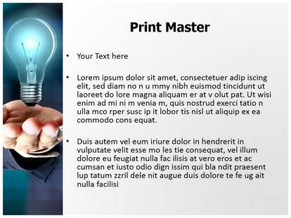 New Business Idea Free Ppt Template Slide1