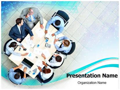 Business Meeting Free Ppt Template
