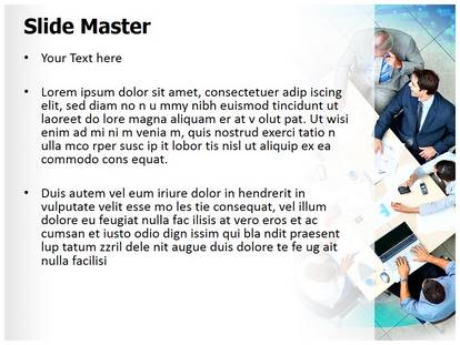 Business Meeting Free Ppt Template Slide1