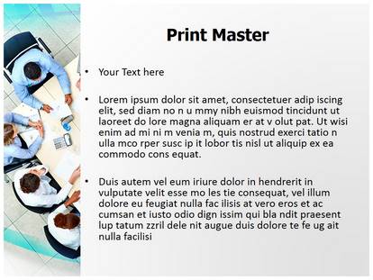 Business Meeting Free Ppt Template Slide1