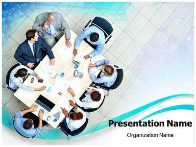 Business Meeting Editable PowerPoint Template