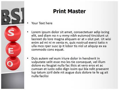 Seo Importance Free Ppt Template Slide1