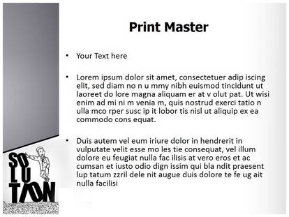 Solution Free Ppt Template Slide1