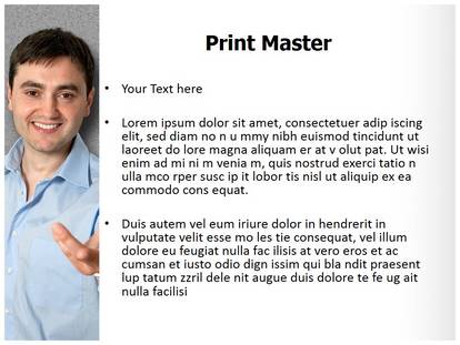 Teacher Male Free Ppt Template Slide1