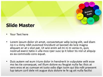 Business Plan Free Ppt Template Slide1