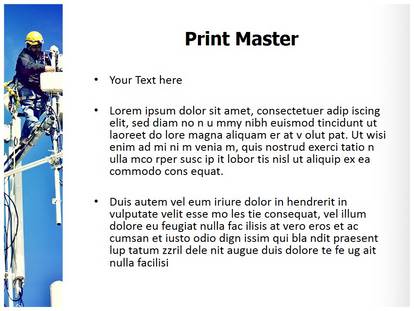 Cellular Construction Free Ppt Template Slide1