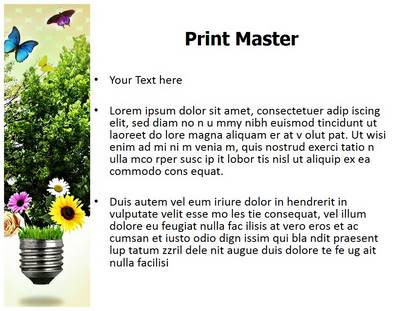 Environmental Energy Free Ppt Template Slide1