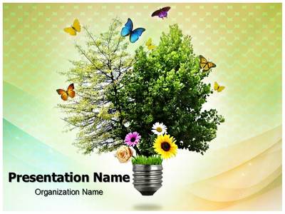 Environmental Energy Editable PowerPoint Template