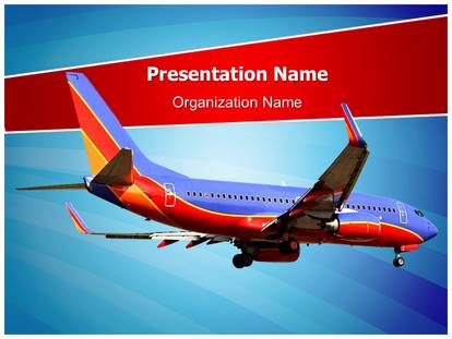 Southwest Airlines Free Ppt Template