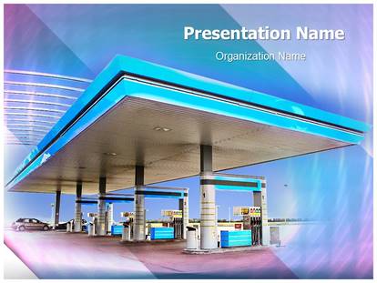 Gasoline Station Free Ppt Template