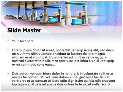 Gasoline Station Free Ppt Template Slide1