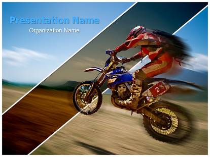 Off-Road Rider Free Ppt Template
