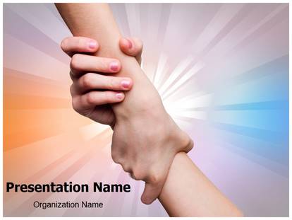 Helping Hands Free Ppt Template