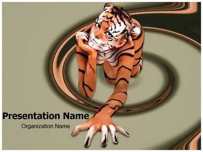 Body Art Free Ppt Template