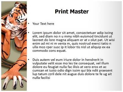 Body Art Free Ppt Template Slide1