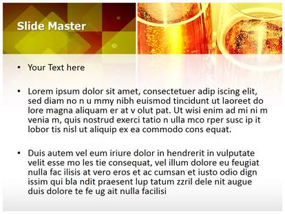Celebration Champagne Toast Free Ppt Template Slide1