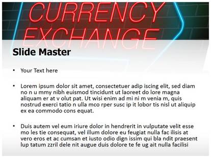 Traveling Currency Exchange Free Ppt Template Slide1