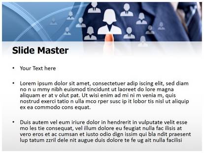 Human Resources Officer Free Ppt Template Slide1