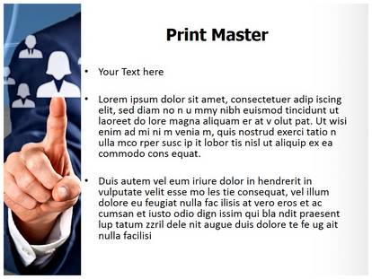 Human Resources Officer Free Ppt Template Slide1