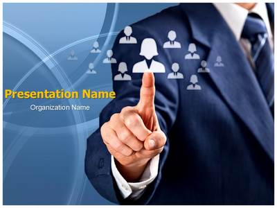 Human Resources Officer Editable PowerPoint Template