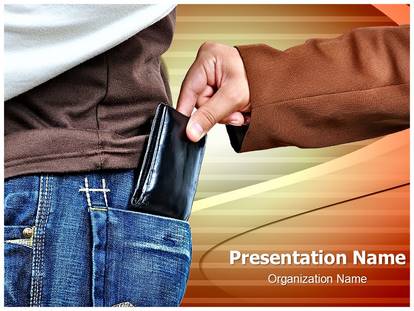 Pickpocket Free Ppt Template