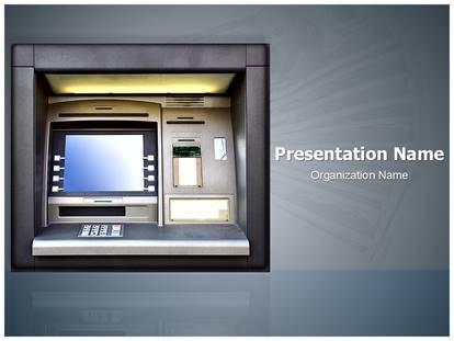 Automated Teller Machine Free Ppt Template