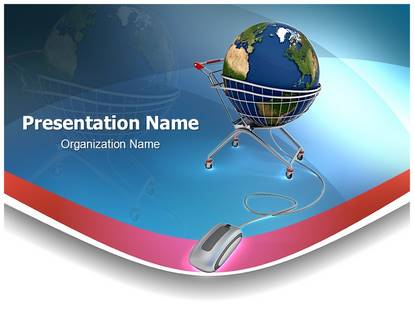 Global Shopping Free Ppt Template